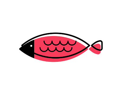 Fish dining dinner fish food illustration infographic restaurant seafood trendy vector