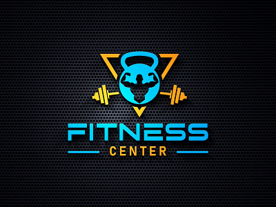 Fitness Center brand brand logo branding logo business logo design fitness logo graphic design health logo illustration logo minimalist logo modern logo