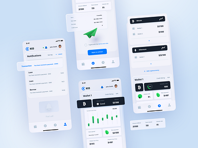 Cryptocurrency wallet for trading and Loan | Mobile