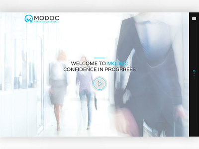 Modoc Homepage clinical homepage medical modern parallex pharmaceutical research webdesign