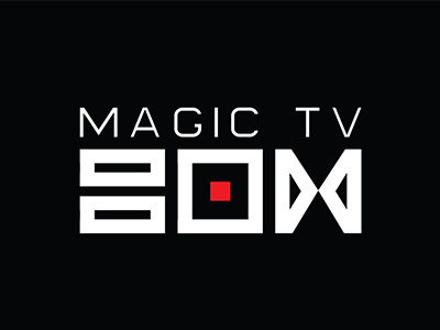 Magic TV Box box design logo magic tv