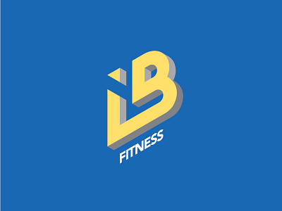 IB fitness b fitness graphic design i identity logo logotype mark sport