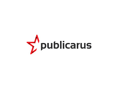 Publicarus graphic design identity logo mark resource star stock exchange