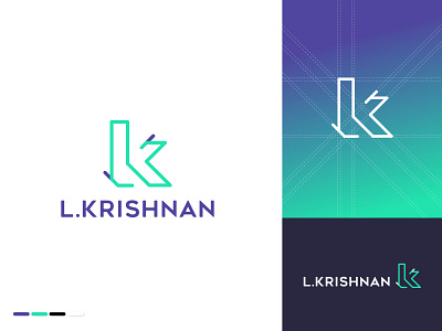 L.Krishnan Identity brand design brand identity branding design identity logo logodesign personal brand