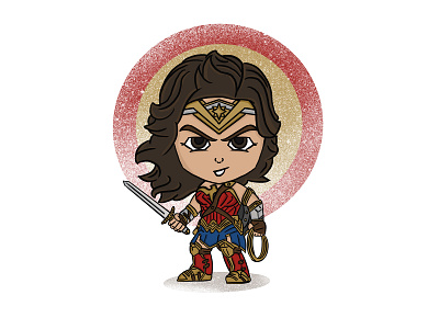 Wonderwoman amazonwarrior dc fanart illustration justice league wonderwoman