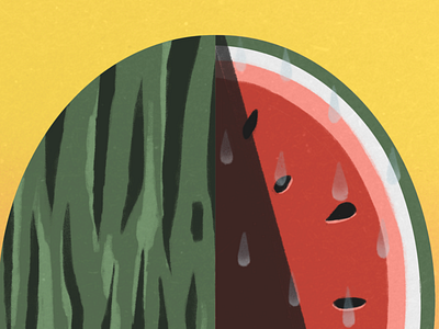 La Sandia - The Watermelon bingo card game delicious digital art digital drawing drawing folk folk art food game art hand drawn illustration loteria melon mexican procreate watermelon