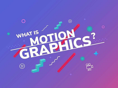 Motion graphics 2d/3d