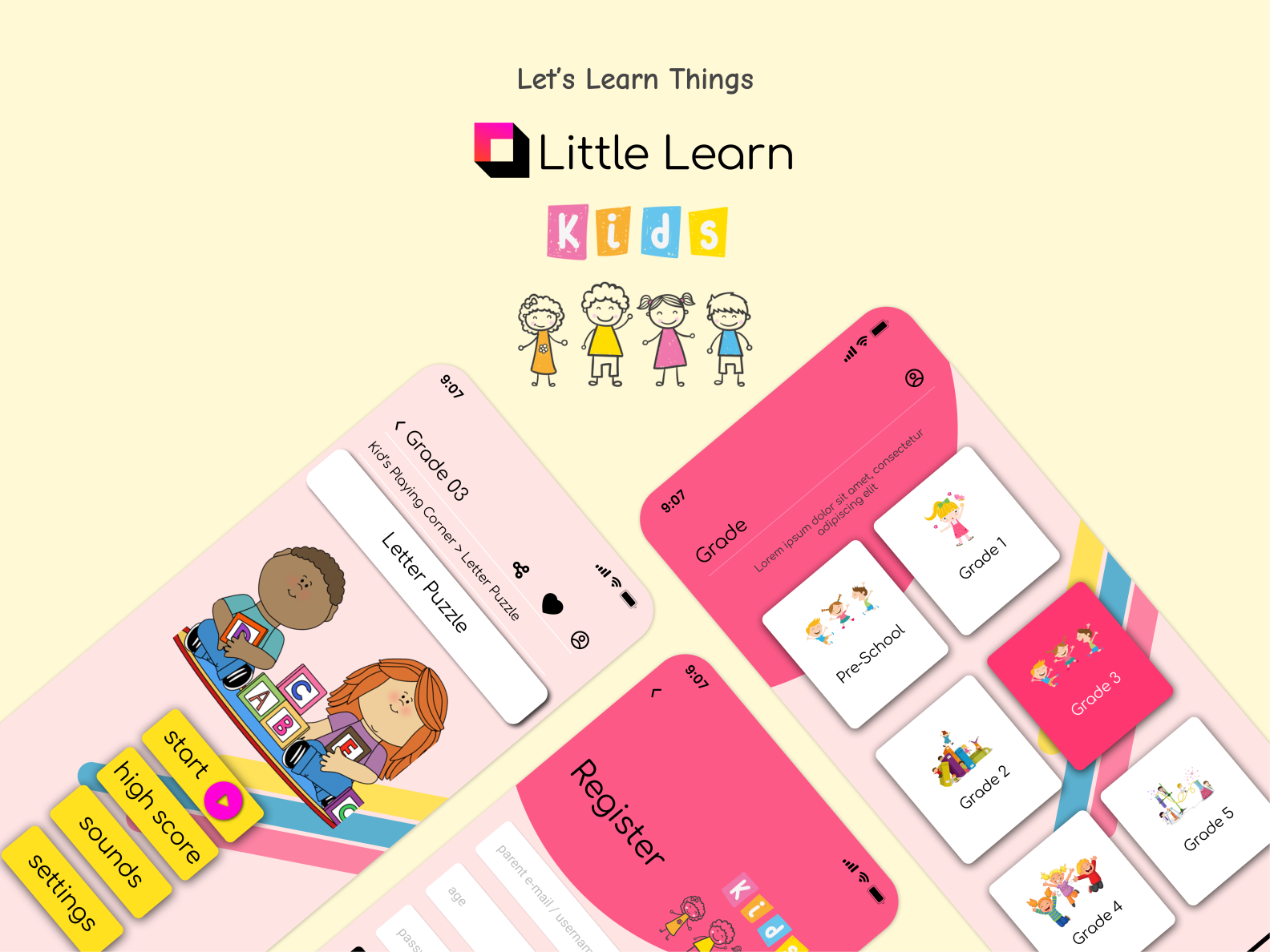 Little Learn | Kids Learning App by Nipun_Gunawardena on Dribbble