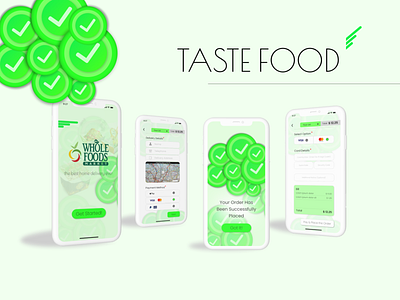 Taste Food app design figma food delivery home delivery ui ux