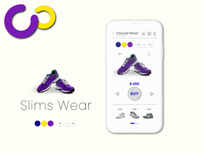 Slims Wear app design figma online ui ux