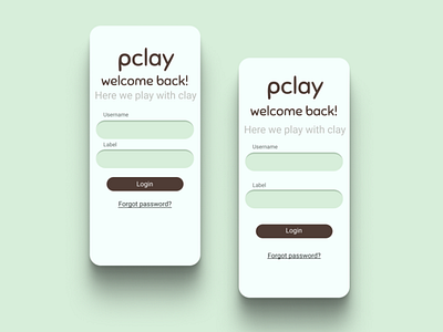 Day 3: Play with Clay - 60 days of Interface Design app branding design graphic design illustration ui ux