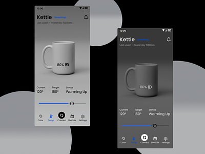 Day 11: Coffee Cup UI - 60 days of Interface Design