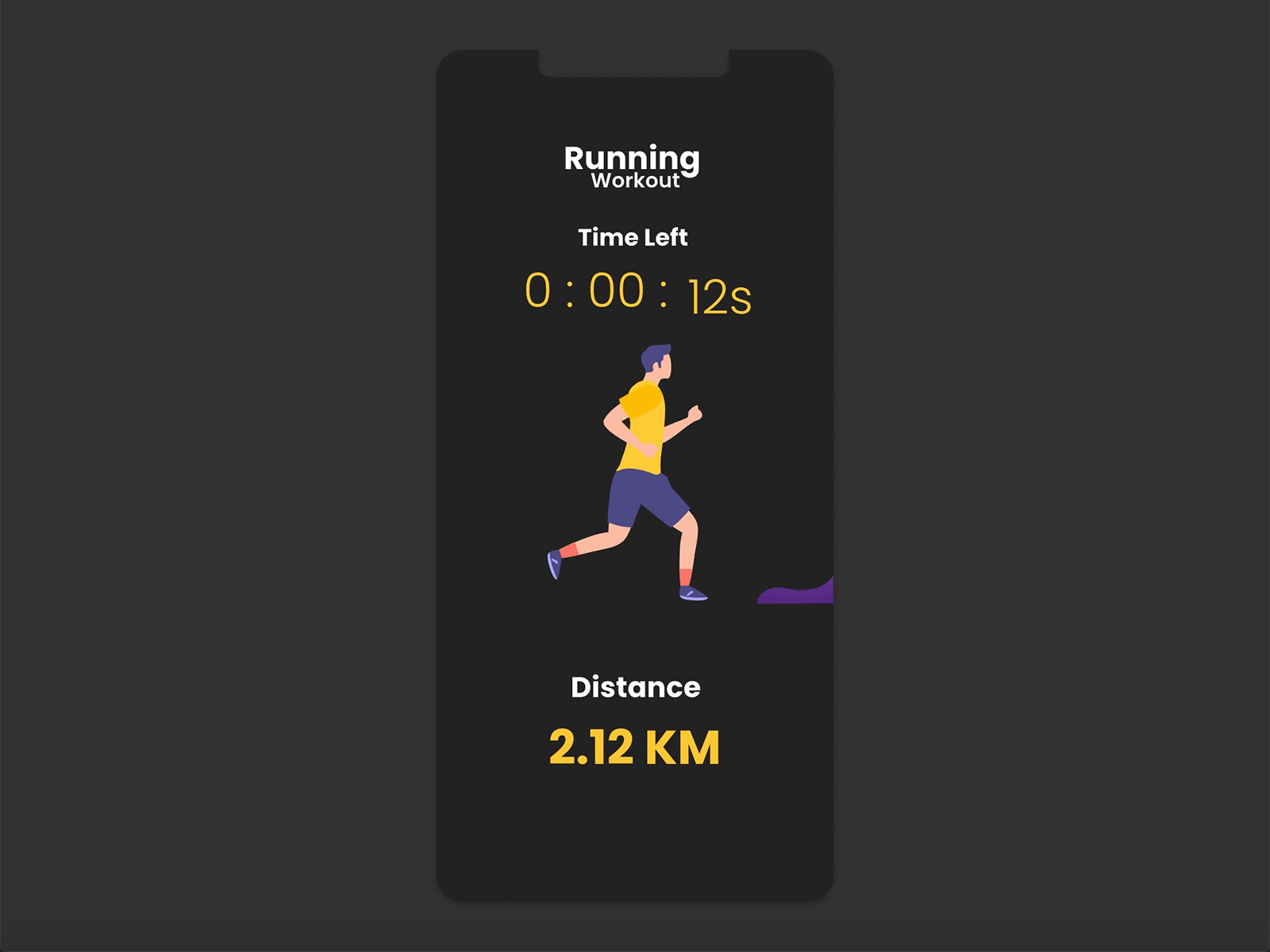 Daily UI :: 014 Countdown Timer adobe xd adobexd running ui design workout