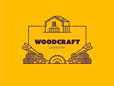Woodcraft logo study