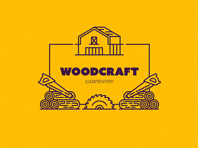 Woodcraft logo study