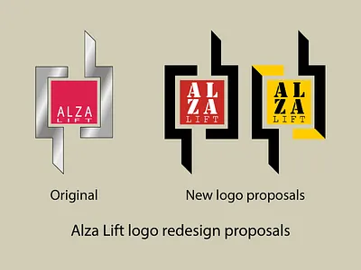 Alza Lift logo redesign branding design graphic design logo