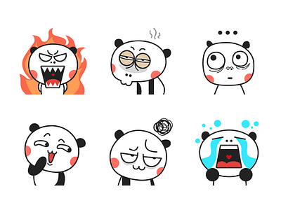 Panda Stickers