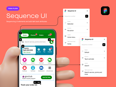 Sequence UI - Figma plugin a11y accessibility figma figma plugin plugin sequencial ui ui ui design