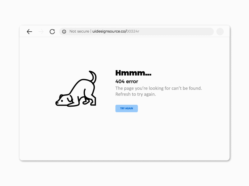 error 404 error 404 ui web illustration