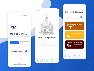 College Monkey - Student Advice App