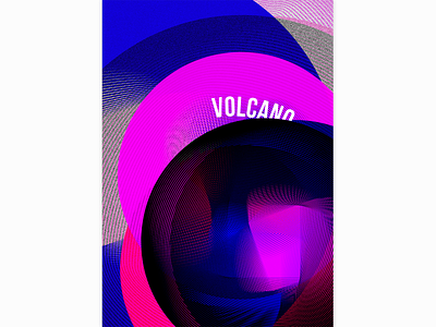 Volcano by Woodkid design graphicdesign music poster