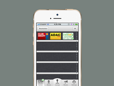 Old iOS design interface ios 6 iphone list