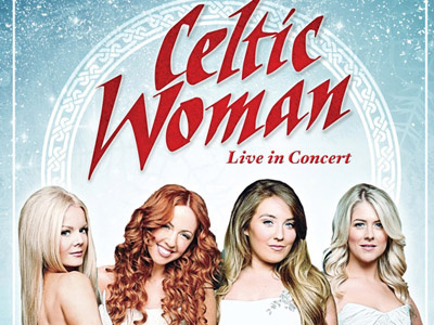 Celtic Woman Christmas Branding Creative branding broadway poster singing women