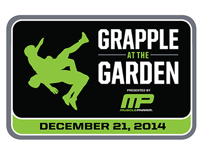 Grapple at the Garden 2015 logo black grapple green msg sports wrestling