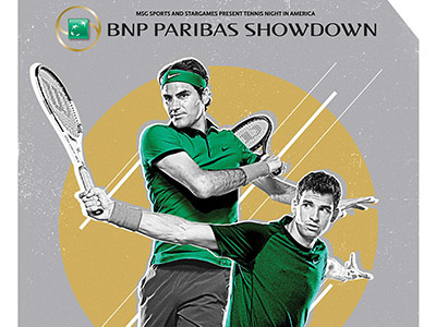 Tennis Event Poster - 2015 branding composition event sports tennis