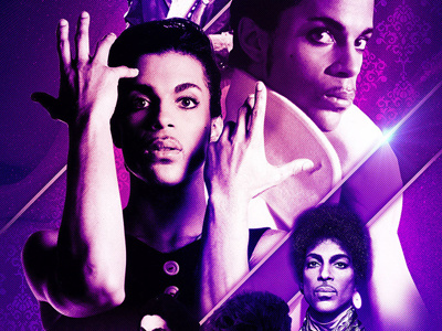 Prince Tribute Poster composite music prince purple retouch