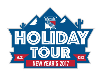 New York Rangers Holiday Tour arizona blue colorado hockey holiday red sports youth