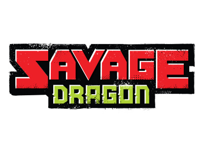 Savage Dragon brand comic comics dragon header logo savage toys