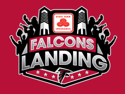 Atlanta Falcons Landing