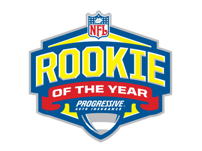 NFL Rookie of the Year logo football sports