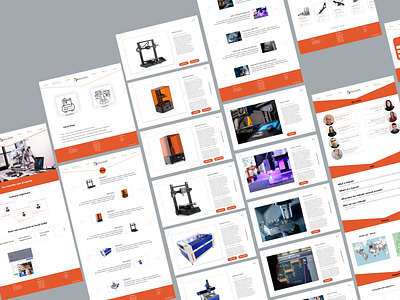 FabLab Skopje - Web Design design typography ui ux