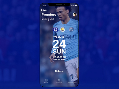 Chelsea App Dribbble