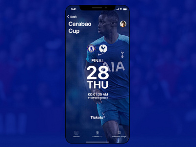 Chelsea App Dribbble