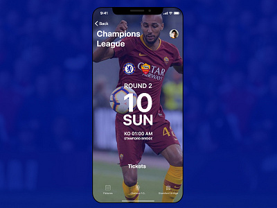 Chelsea App Dribbble