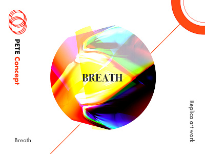 Breath art breath color design replica ui ux