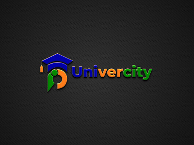 Univercity Logo Design Template academy design graphic design illustration logo logo design logos logos designer univercity vector