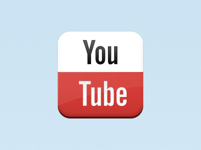 Youtube Icon icons logos plain simple videos youtube