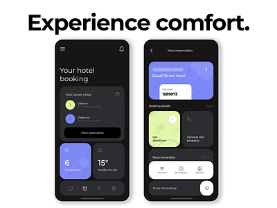 Hotel Booking UI/UX app design graphic design ui