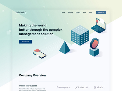Onneo Landing Page