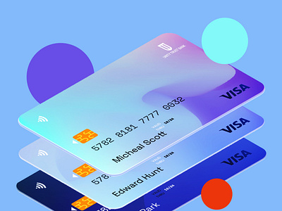 ATM Card Design app design ui ux