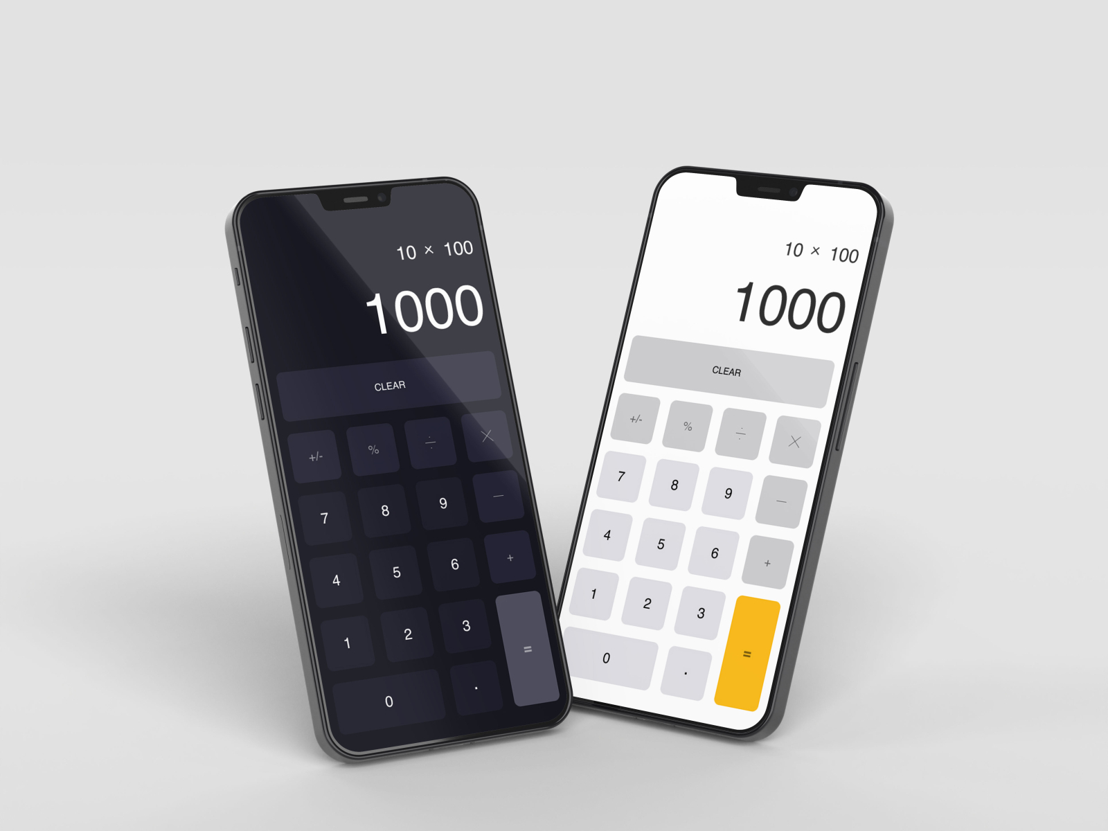 Calculator UI by Ajabu Elizabeth on Dribbble