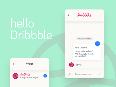 Hello Dribbble