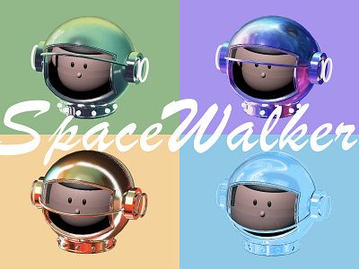 SpaceWalker c4d ui 插图