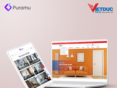 Dự án thiết kế website Việt Đức Home