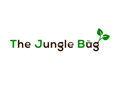 the jungle bug logo brand branding bug design designer dribble graphic design green logo identity illustration inkscape jungle logo logo pro logos logotype pro designer pro logo typography vector