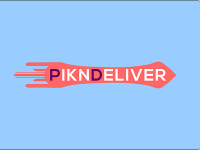 logo for a delivery (not food specific) company blue branding delivery delivery company logo delivery logo design designer fast delivery logo fast logo graphic design illustration logo logo art logo design logo designer pink rocket rocket logo vector white